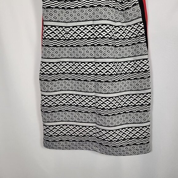 ELOQUII Women's Patterned Sweater/Quilted Stretchy Dress With Stripe Sides Sz 14 - Picture 10 of 13